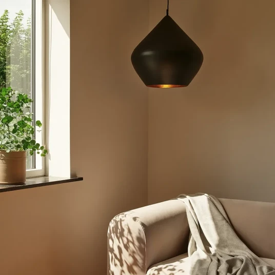 Tom Dixon Beat Pendant Stout Black LED Tom Dixon Beat Pendant Stout Black LED