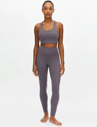Röhnisch Legacy High Waist Tights Purple S Röhnisch Legacy High Waist Tights Purple S
