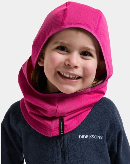 Didriksons Jadis Kids' Balaclava Cactus Pink