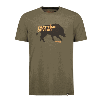 Seeland That Time T-shirt t-skjorte Grønn M Seeland That Time T-shirt t-skjorte Grønn M
