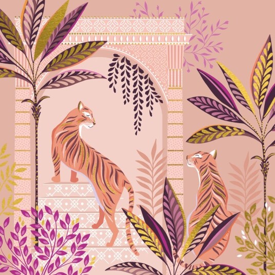 Kort Sara Miller Tigers In Jungle