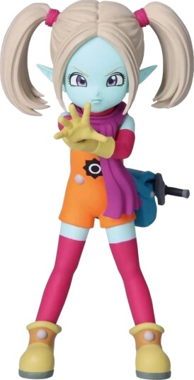 Banpresto Dragon Ball Daima Panzy figur 13cm med Panel