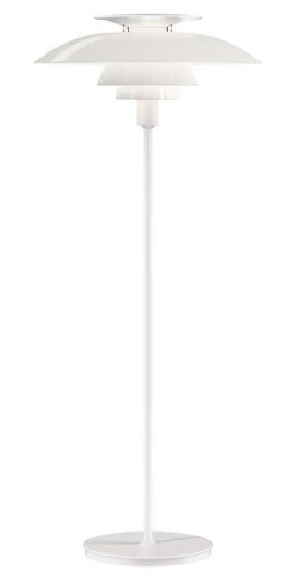 Louis Poulsen PH 80 Gulvlampe Opal/White Louis Poulsen PH 80 Gulvlampe Opal/White