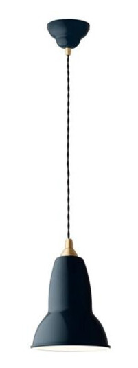 Anglepoise Original 1227 Taklampe Messing/ Blekkblå Anglepoise Original 1227 Taklampe Messing/ Blekkblå