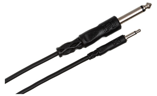 Hosa CMP303 kabel jack-minijack mono 3 fot Hosa CMP303 kabel jack-minijack mono 3 fot