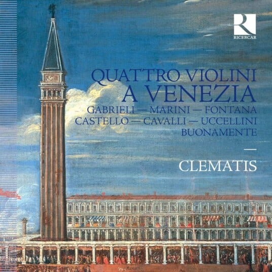 Brice Sailly, Clematis, Stéphanie De Failly Quattro Violoni A Venezia CD Brice Sailly, Clematis, Stéphanie De Failly Quattro Violoni A Venezia CD