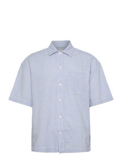 Revolution Oversize Short Sleeved Shirt Blue L