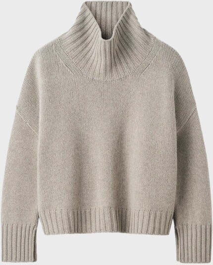Soft Goat, Dame, Strikkevarer, Grå, S,