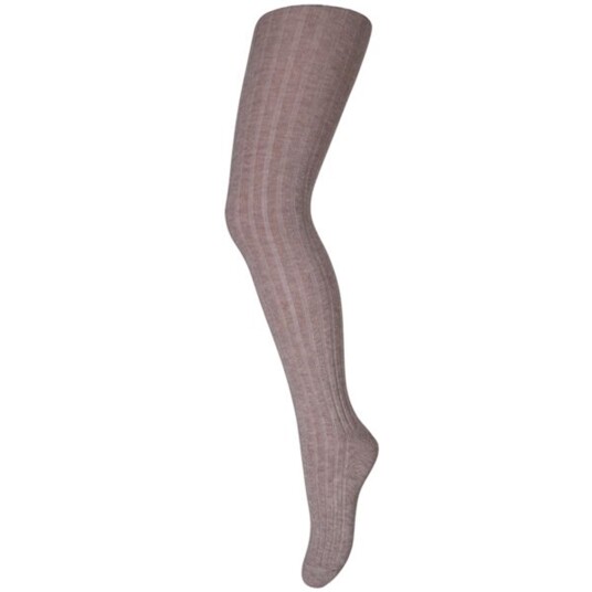 MP 130 Cotton Rib Tights Light 489 Brown 4 år/110