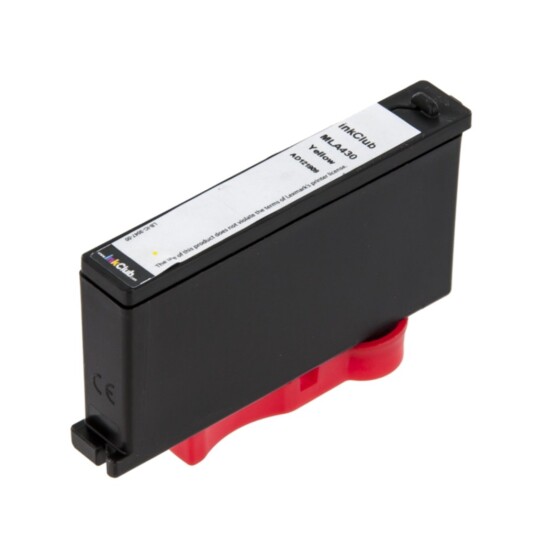 inkClub MLA430 Blekkpatron, erstatter Lexmark 100XL, gul, 550 sider