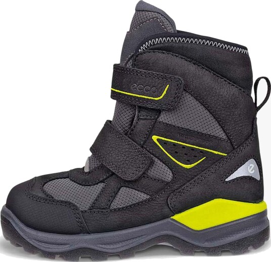Ecco Snow Mountain Vintersko Barn Svart 34 med Vanntett Membran