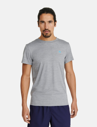 Danish Endurance Men"s Sustain Sports T Shirt 1 Pack   Grey   XL