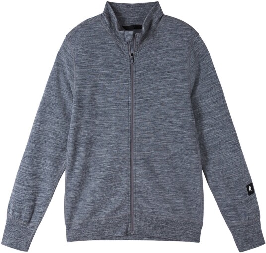 Reima Kids' Sweater Mahin 128, Melange Grey