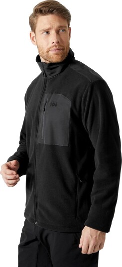 Helly Hansen Herre Daybreaker Block Microfleece-jakke Svart Blå XL Helly Hansen Herre Daybreaker Block Microfleece-jakke Svart Blå XL