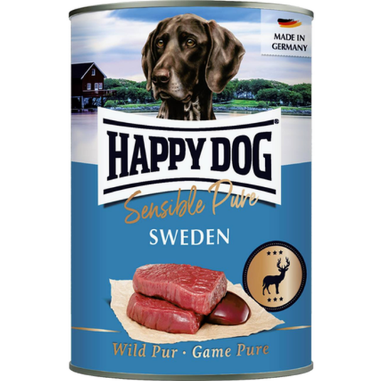 Happy Dog Sensible Pure Sweden Viltkjøtt 200g Hundefôr