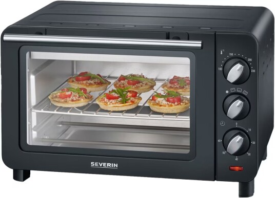 Severin Miniugn TO2042 14L Svart 1200Watt Severin Miniugn TO2042 14L Svart 1200Watt