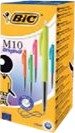 Bic M10 Original Ultra Color - Kulepenn - Blå - 1 Mm - Medium - Retraktil (En Pakke 50)