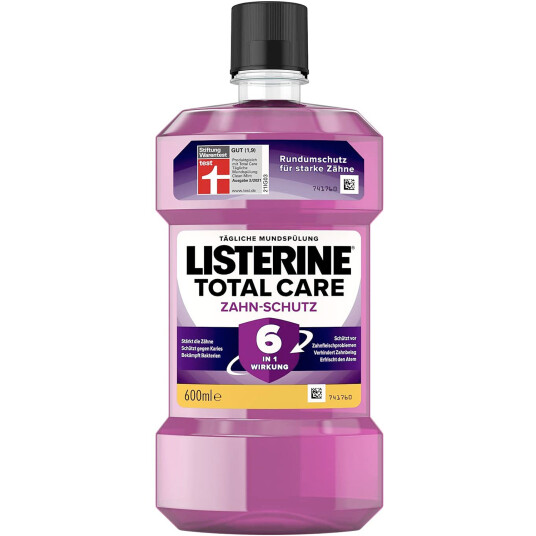 Listerine 600 ml. Munnvann Total Care Tooth Protection Listerine 600 ml. Munnvann Total Care Tooth Protection