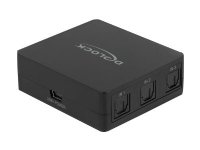 Delock - Lydsvitsj - 3 x SPDIF - stasjonær Delock - Lydsvitsj - 3 x SPDIF - stasjonær