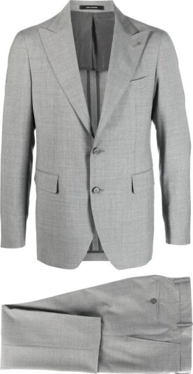 Tagliatore Herre Dress Grå S, Tagliatore Herre Dress Grå S,
