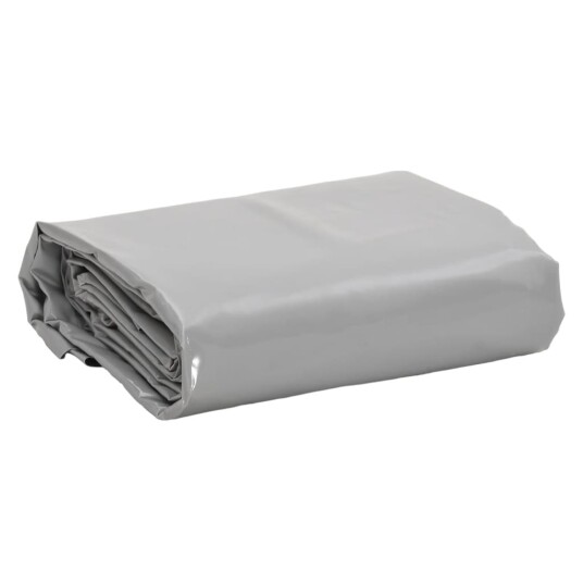 Presenning grå 1x2,5 m 650 g/m²