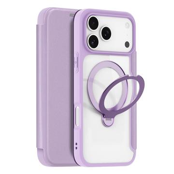 Dux Ducis iPhone 17 Pro Max Skin X Pro magnetisk flip deksel   Lilla