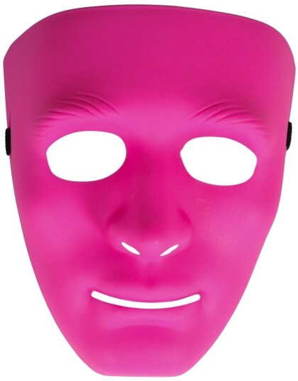 Rosa Karnevalsmaske Helmaske Diverse Masker 97801