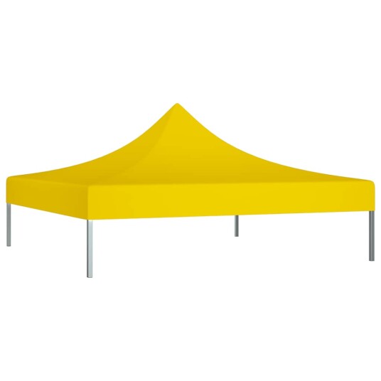 vidaXL Teltduk for festtelt 2x2 m gul 270 g/m² vidaXL Teltduk for festtelt 2x2 m gul 270 g/m²
