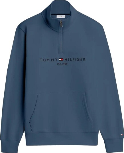 Tommy Hilfiger Collegegenser med logo - AEGEAN SEA - XXL