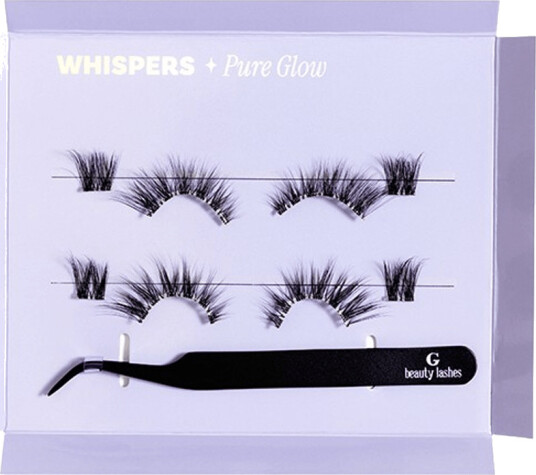 Press & Go Half & Corner Underlashes Whispers Black & Brown