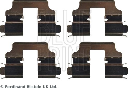 Monteringssett bremseklosser BLUE PRINT ADBP480009