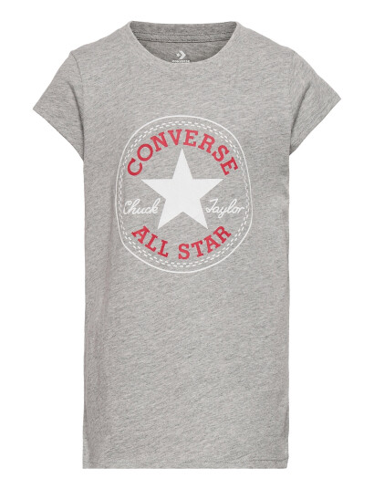 Converse Te-S/S Tee - Grey - 128/140