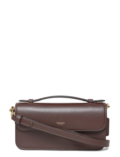Coach Elora Top Handle Crossbody Bag   Brown   ONE SIZE