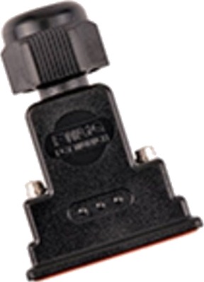 Molex Mol Power & Signal Sol. 1727040105 D-Sub-Kabinett Svart 1 Stk Bak
