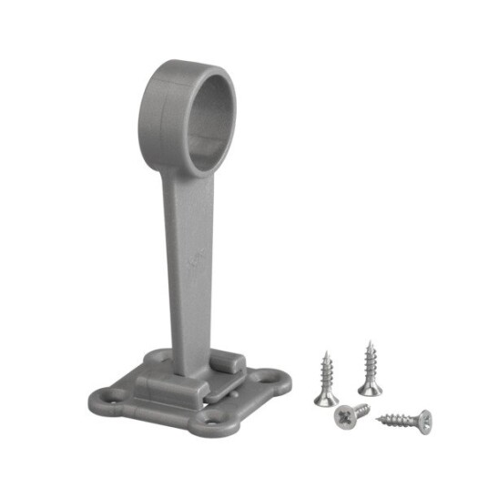 Elfa Midtfeste garderobestang platinum 44 x 44 x 95 mm Elfa Midtfeste garderobestang platinum 44 x 44 x 95 mm