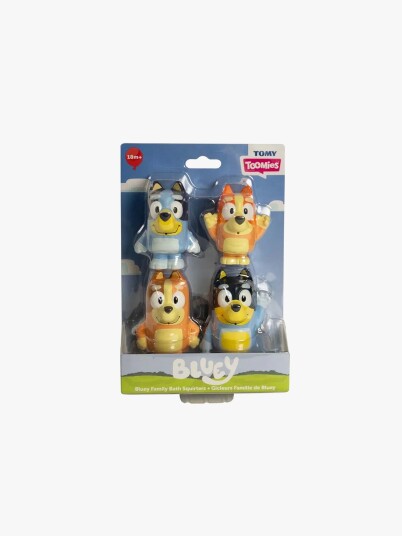 Toomies Bluey Sprøjtedyr 4 Pakke