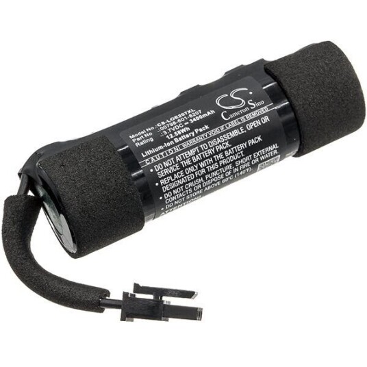 Logitech Batteri (3400 mAh 3.7 V, Sort) passende til Logitech UE Boom 2