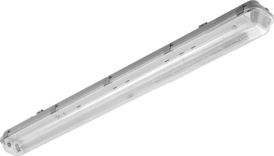 Gtv Hermetisk Led Armatur G Tech Gt Hel236 00 2X120 T8 Led G13 Ac220 240V Ip65 Ik06 Abs/Ps Grå