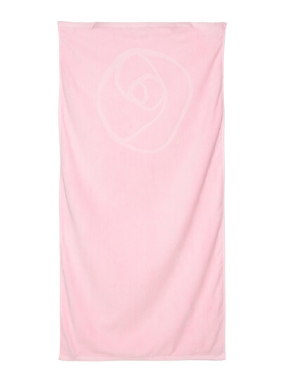 Rosemunde Towel 100X150Cm - Pink - ONE SIZE