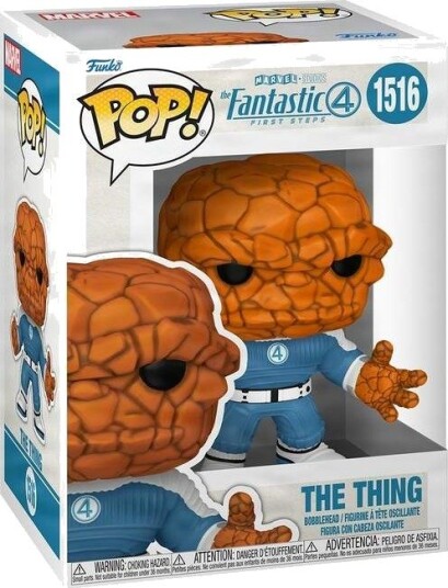 Northix Marvel Funko Pop! Vinylfigur The Thing Fantastic Four Collectible
