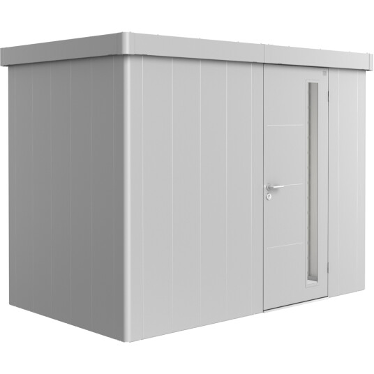 BIOHORT REDSKAPSBOD NEO 1C STD. DØR SØLV METALLIC BIOHORT REDSKAPSBOD NEO 1C STD. DØR SØLV METALLIC