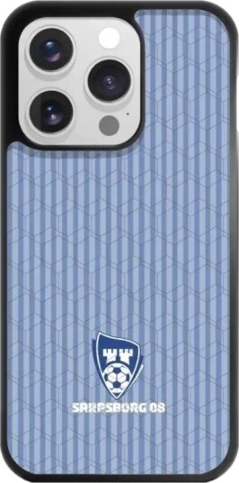 Phonecases3D iPhone 15 Pro Sarpsborg 08 3D mobildeksel, svart