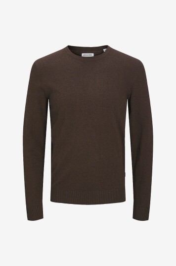 Jack & Jones Genser jjeEmil Knit Crew Neck Svart