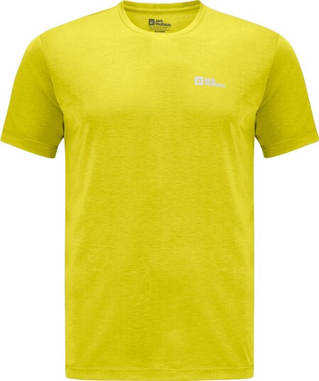 Jack Wolfskin Men"s Vonnan Shortsleeve Tee Chartreuse XL Jack Wolfskin Men"s Vonnan Shortsleeve Tee Chartreuse XL