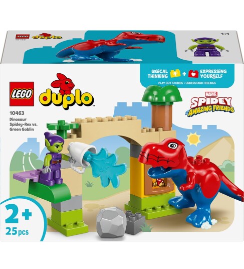LEGO Dinosauren Spidey Rex Mot Green Goblin 10463
