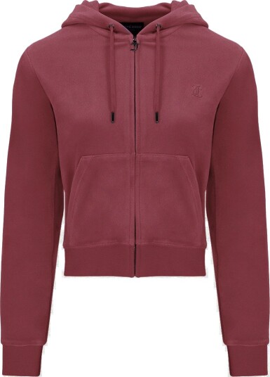 Juicy Couture Cardigan Velur Robertson Tawny Port Juicy Couture Teen XXS Xtra Xtra Small Cardigan Rød Juicy Couture Cardigan Velur Robertson Tawny Port Juicy Couture Teen XXS Xtra Xtra Small Cardigan Rød