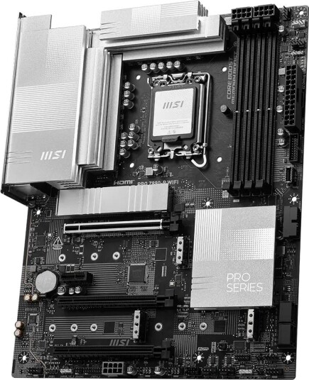 MSI Pro Z890-P ATX Hovedkort med Wi-Fi 7 og DDR5-støtte MSI Pro Z890-P ATX Hovedkort med Wi-Fi 7 og DDR5-støtte