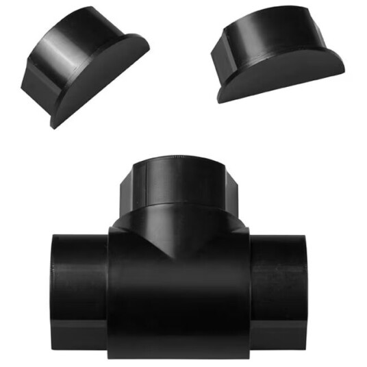 D-Line koblinger for kabelskjuler 50 x 25 mm (sort) D-Line koblinger for kabelskjuler 50 x 25 mm (sort)