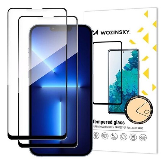 Wozinsky Set of 2 Full Glue Tempered Glass for Samsung Galaxy M56