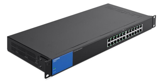 LINKSYS BY CISCO Unmanaged Gigabit Switch PoE+ 24-port 120W